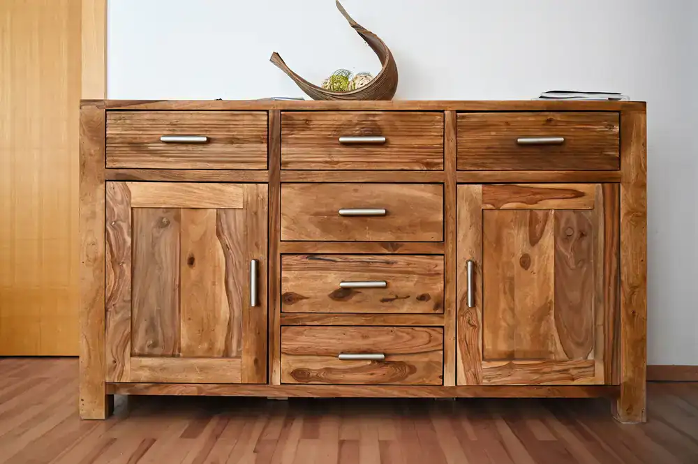 Stylish wooden sideboards for organization